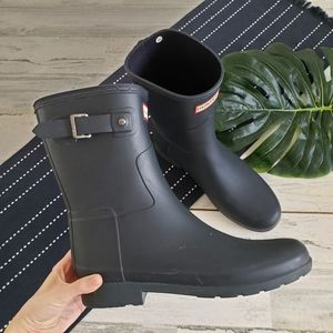 COPY - Hunter| Orginal Refined Slim Fit Short Boots Green Size 10